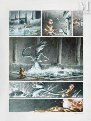 BOISCOMMUN, Olivier (né en 1974) - Lot 20 - Lueur de nuit, planche 24.