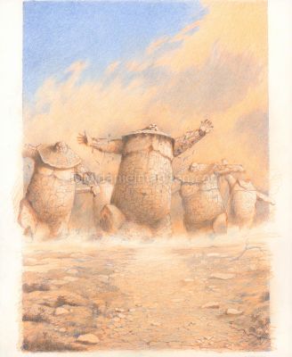 Paul & Gaëtan Brizzi | Don Quichotte de la Manche, Planche o | Daniel Maghen