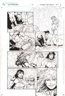 Randy Green, Rick Ketcham | Conan Red Sonja #4 P.21 - Conan & Red Sonja Victorious - 2015 Signed | Anthony’s Comic Book Art