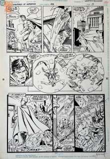 Tom Grummett Doug Hazlewood - Adventures of Superman #493 Pg 17 (Dc, 1992) ‘Blaze/Satanus War‘