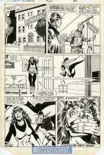 Paul Neary - Captain America 295 Pg 30 By Paul Neary Wasp, Starfox Issue 295 Page 30