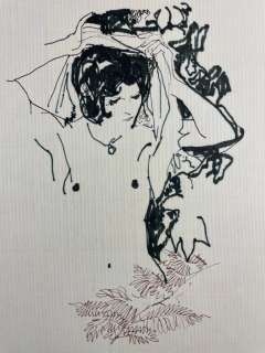 Frollo, Leone - 1 Original drawing - Ritratto | Catawiki