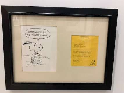 Charles M. Schulz Original Illustration Hand-Signed | Animazing Gallery
