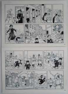 Morjaeu , Luc - 1 Original page - Suske en Wiske 319 - Suske de rat - Page 19 - 2015 | Catawiki