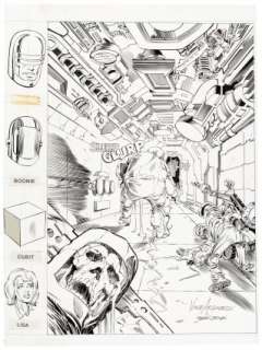 Argondezzi, Vince - NEXT MAN #5 Cover | ComicConnect (Buy It Now)