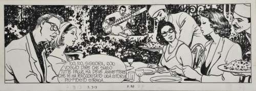 Manara, Milo - 1 Original page - Giuseppe Bergman | Catawiki