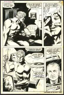 Gene Colan - CAPTAIN AMERICA #125 Interior Page | ComicConnect