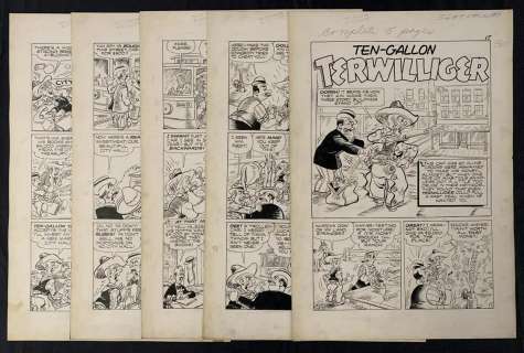 Golden Age Original Comic Story. | Weiss Auctions