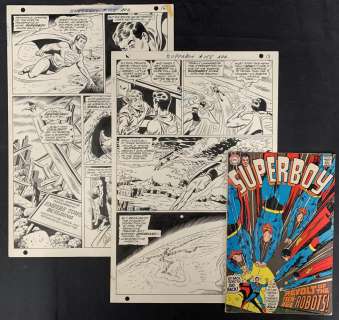 Bob Brown/Wally Wood Superboy #155 Original Art | Weiss Auctions
