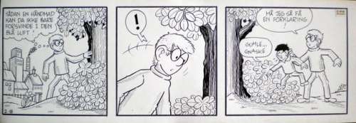 Felix - original avis stribe - nummereret 2.18 fra 1974 - Werner Wejp-Olsen | ComicGarden