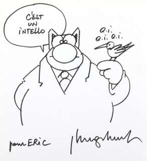 Geluck | Le Chat, Le Top du Chat (eo 2009) agrémenté… | Millon