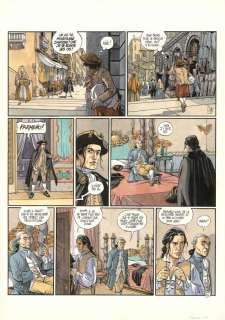 Griffo | Planche originale n°39 - La Fiammina - Giacomo C. | Daniel Maghen