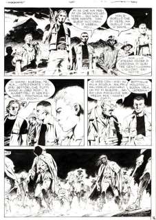 Dotti, Maurizio - 5 Original page - Dampyr #71 - "I massacratori delle Ande" - 2006 | Catawiki