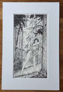 Manara, Milo - 1 Original drawing - L’été Indien | Catawiki