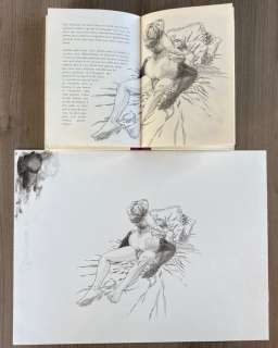 Dupré - 1 Original drawing - 1 livre illustré « Ma vie secrète » - 2018 | Catawiki