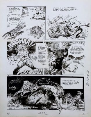 André Chéret | Rahan - L’Herbe Miracle - planche 6 | 2DGalleries