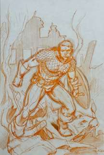 Nicolas Demare - 1 Original drawing - Captain America - 2013 | Catawiki