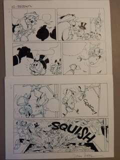 Jippes, Daan | Original page  - Uncle Scrooge and Donald Duck. | Catawiki
