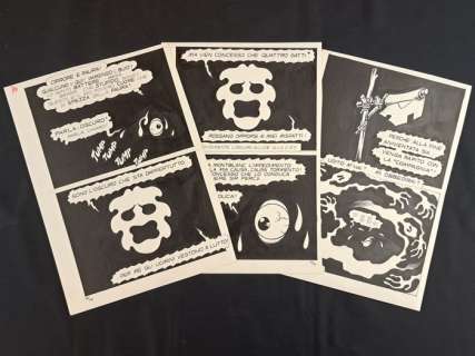 Magnus & Romanini - 3 Original page - La Compagnia della Forca - La Traversata Maledetta - 1978 | Catawiki