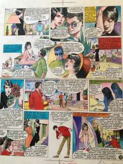 Juillard, Claude-Henri - 2 Original colour page - Valérie - 1961 | Catawiki