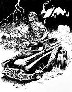 Dave Johnson - 2022 BERNIE WRIGHTSON TRIBUTE ILLO.