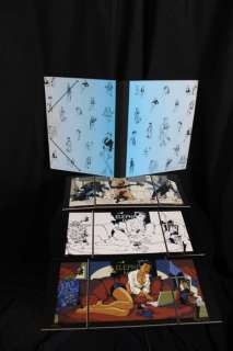 Meynet, Félix - 3 Triptyques + farde + diromara + boite + marque-pages - Les Étenels / Tatiana K. + Fanfoué | Catawiki