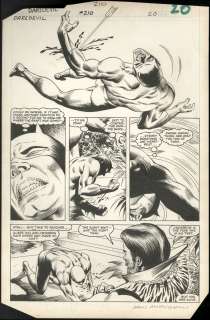 Mazzucchelli, David - DAREDEVIL (1964-98) #210 Interior Page | ComicConnect