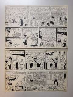 De Moor, Bob - 1 Original page - De Nieuwe avonturen van Tijl Uilenspiegel 4 - De Zwarte ossewagen - 1951 | Catawiki