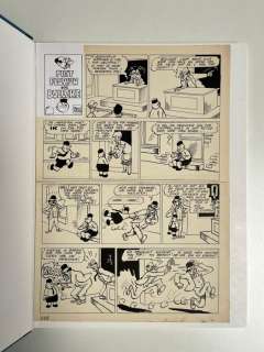 Sleen, Marc - 1 Page originale + album de luxe - Piet Fluwijn en Bolleke - 1993 | Catawiki