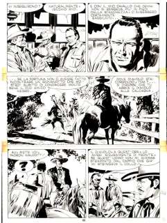 Ticci, Giovanni - 1 Original page - Tex #297 - "Gli Avvoltoi" - 1985 | Catawiki