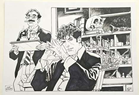 Raimondo, Luca - 1 Original drawing - Dylan Dog - 2025 | Catawiki