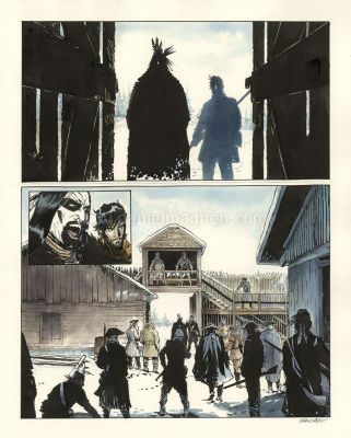 Bernard Vrancken | Nouvelle France, Chapitre I, planche orig | Daniel Maghen