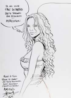 Swolfs | Légende, illustration au feutre représentant… | Millon