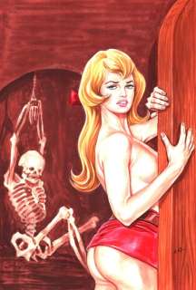 Angiolini, Sandro - 1 Original cover - Isabella Gigante #7 - "Il giogo dei potenti" - 1970 | Catawiki