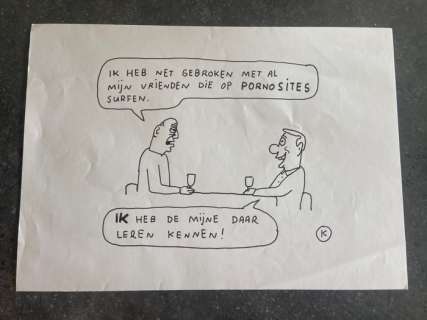 Kamagurka - 1 Original drawing - Baby | Catawiki