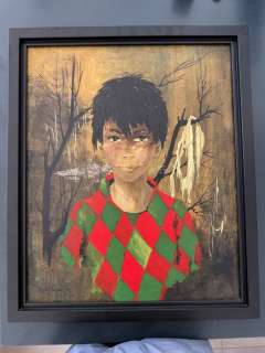 Gourlien, Michel - 1 Original colour drawing - Arlequin | Catawiki