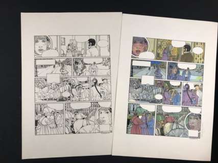 Ghigliano; Tomatis - 2 Original page - Solange: La Grande Illusione - 2009 | Catawiki