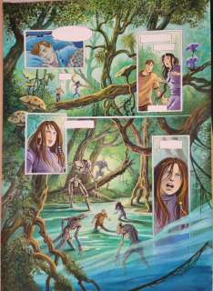 Magnin, Florence - 1 Original colour page - L’Autre Monde Les Brouillons T01 - 2019 | Catawiki