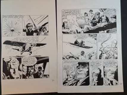 Castelli, Alessandrini - 2 Original page - Martin Mystère | Catawiki