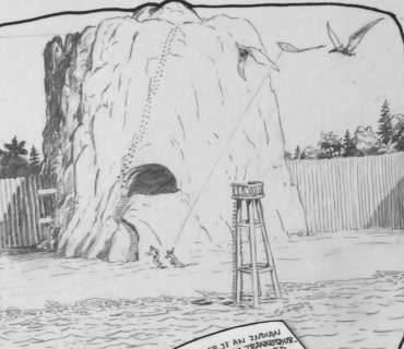 Budd Root | Budd Root Original Published Art, Cavewoman #3 Pg #20, 1St Series , 14"X17",1994 | ComicArtFans Classifieds