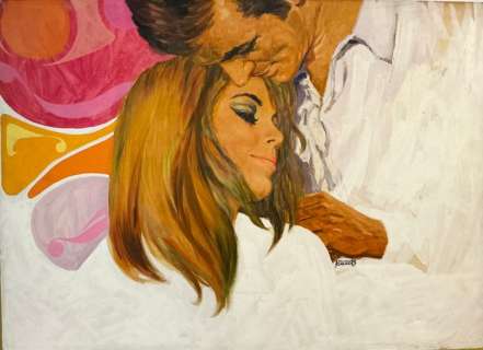 Fernandez, Fernando - 1 Original cover - Romance - The Lady in the car - 1976 | Catawiki