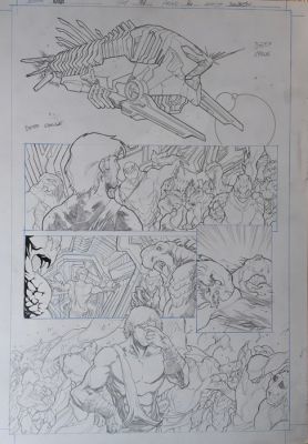 David Baldeón (Pencil) - 1 Original page - Nova - Nova #21, page 16 | Catawiki