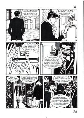Mari, Nicola - 1 Original page - Dylan Dog #317 - "L’impostore" - 2015 | Catawiki
