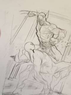 Marco Checchetto - 1 Original preliminary page - The Amazing Spider-Man - #597 Spider-Man vs. Wolverine - 2009 | Catawiki