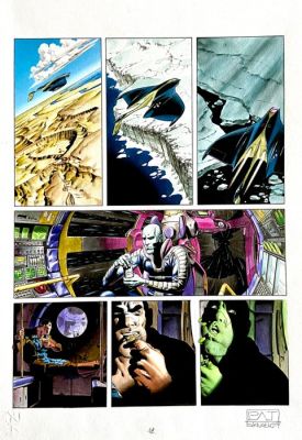 Evangelisti, Patrizio - 1 Original colour page - Termite Bianca | Catawiki