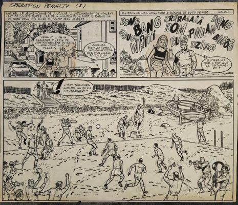 Raymond Reding - 1 Original page - Vincent Larcher | Catawiki