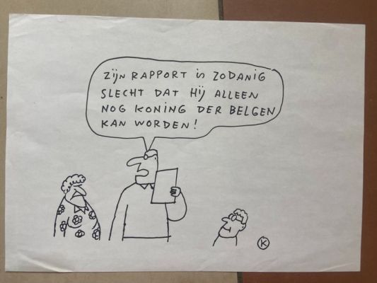 Kamagurka - 1 Original drawing - Rapport | Catawiki