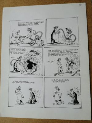 Bretecher, Claire - 1 Original page - Nouvel Observateur | Catawiki