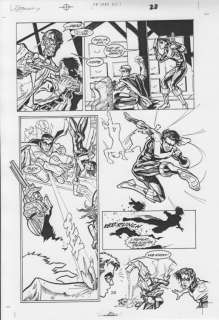 Dean Zachary - Batman: day of judgement #1 p. 28 nightwing