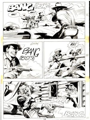 Ticci, Giovanni - 1 Original page - Tex #272 - "il disertore" - 1983 | Catawiki